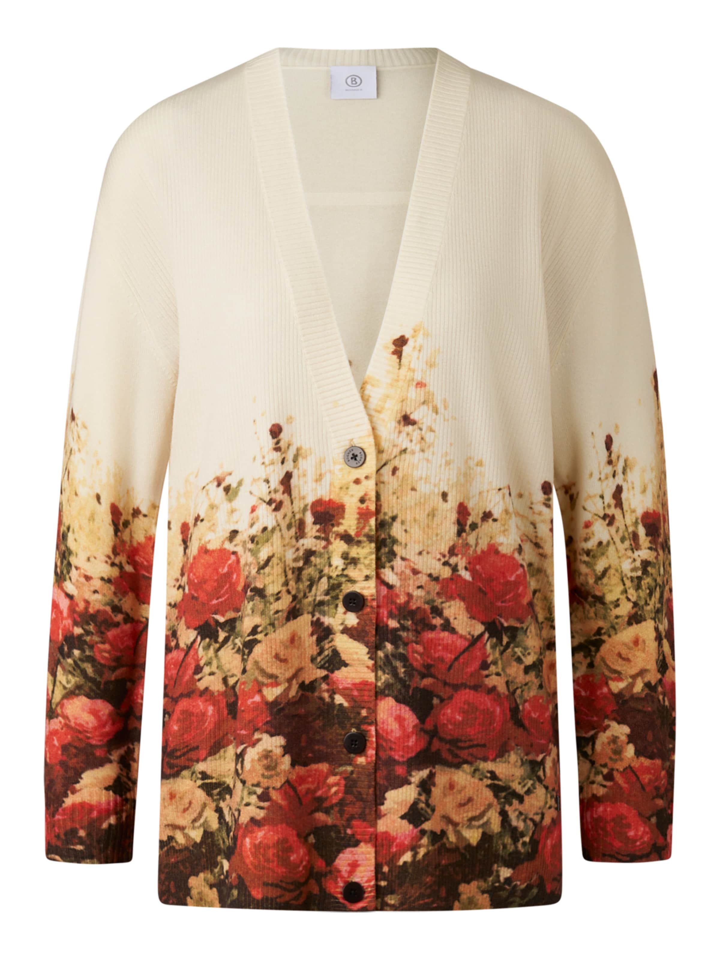 BOGNER Strickjacke 'Heidi' in Beige: Vorderseite