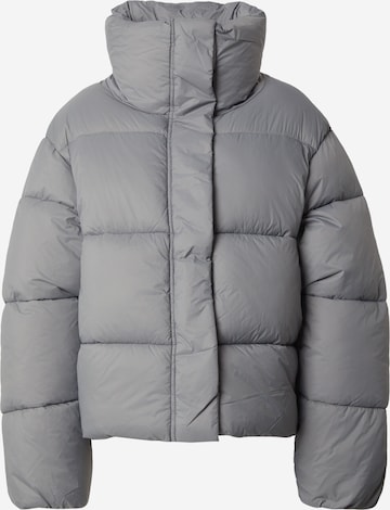 WEEKDAY Winter jacket 'Port' in Grey: front