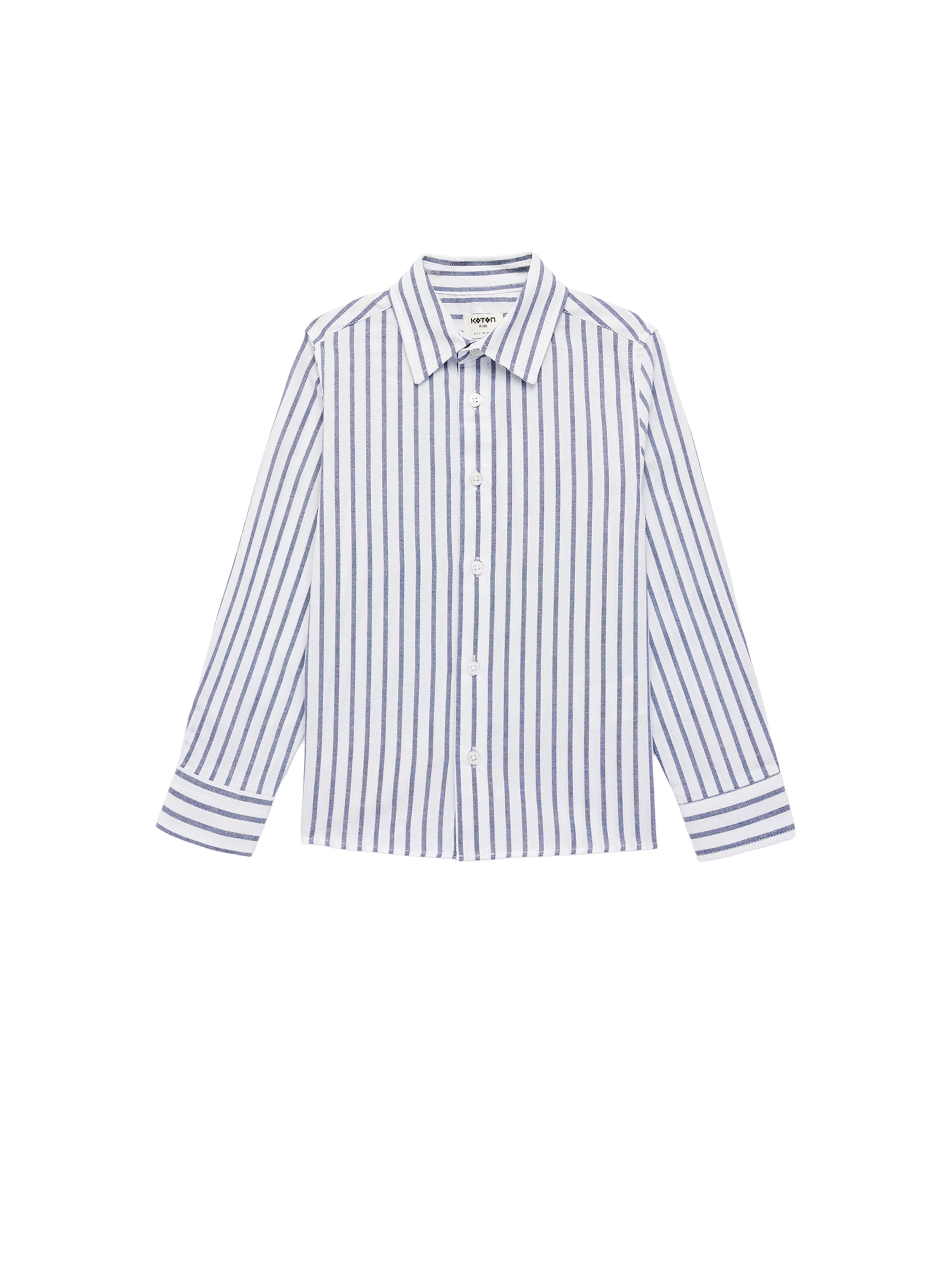 Koton Button up shirt in 146-152 in Dark blue / White, Item view