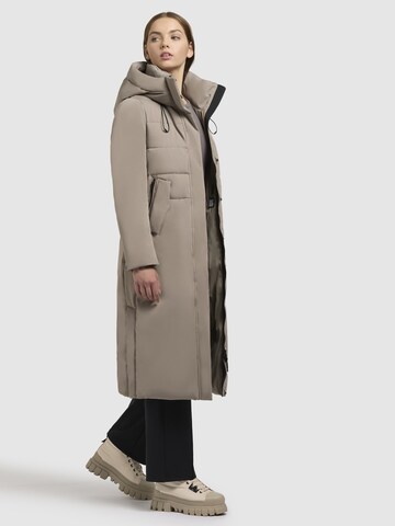 khujo Wintermantel 'Barla' in Beige