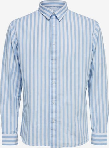 Chemise business SELECTED HOMME en bleu : devant