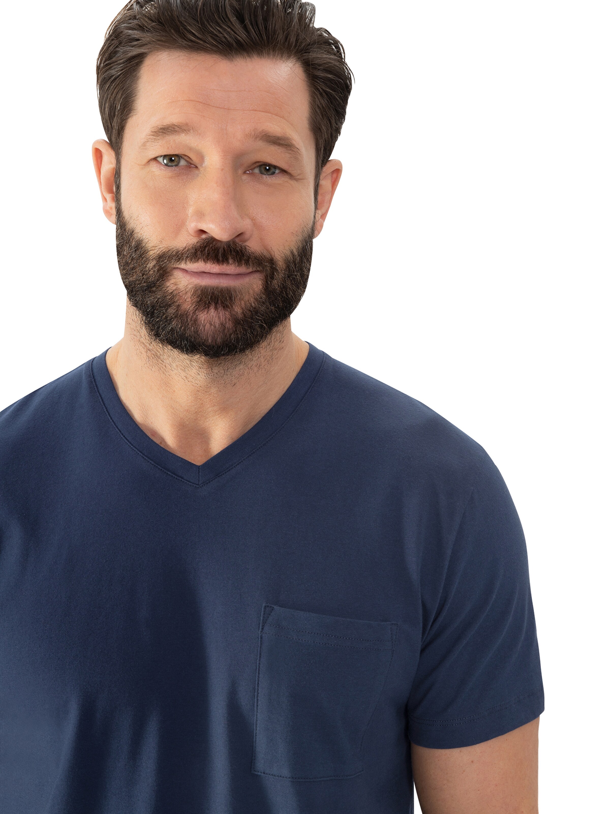 Mey Pyjama kort in Blauw