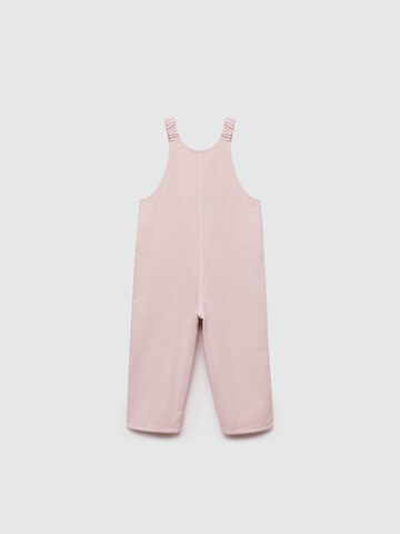 MANGO KIDS Regular Latzhose 'SURF' in Pink