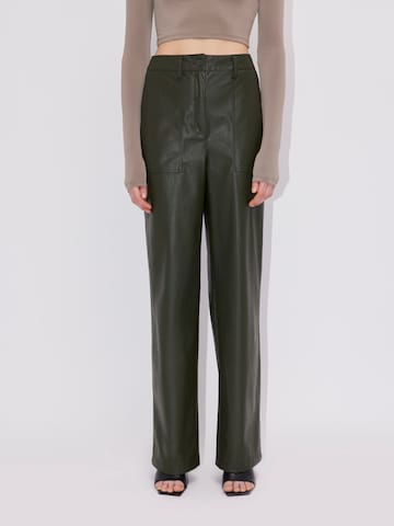 LeGer by Lena Gercke Regular Pants 'Indira Tall' in Green: front
