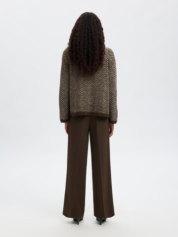 SELECTED Pullover in Braun