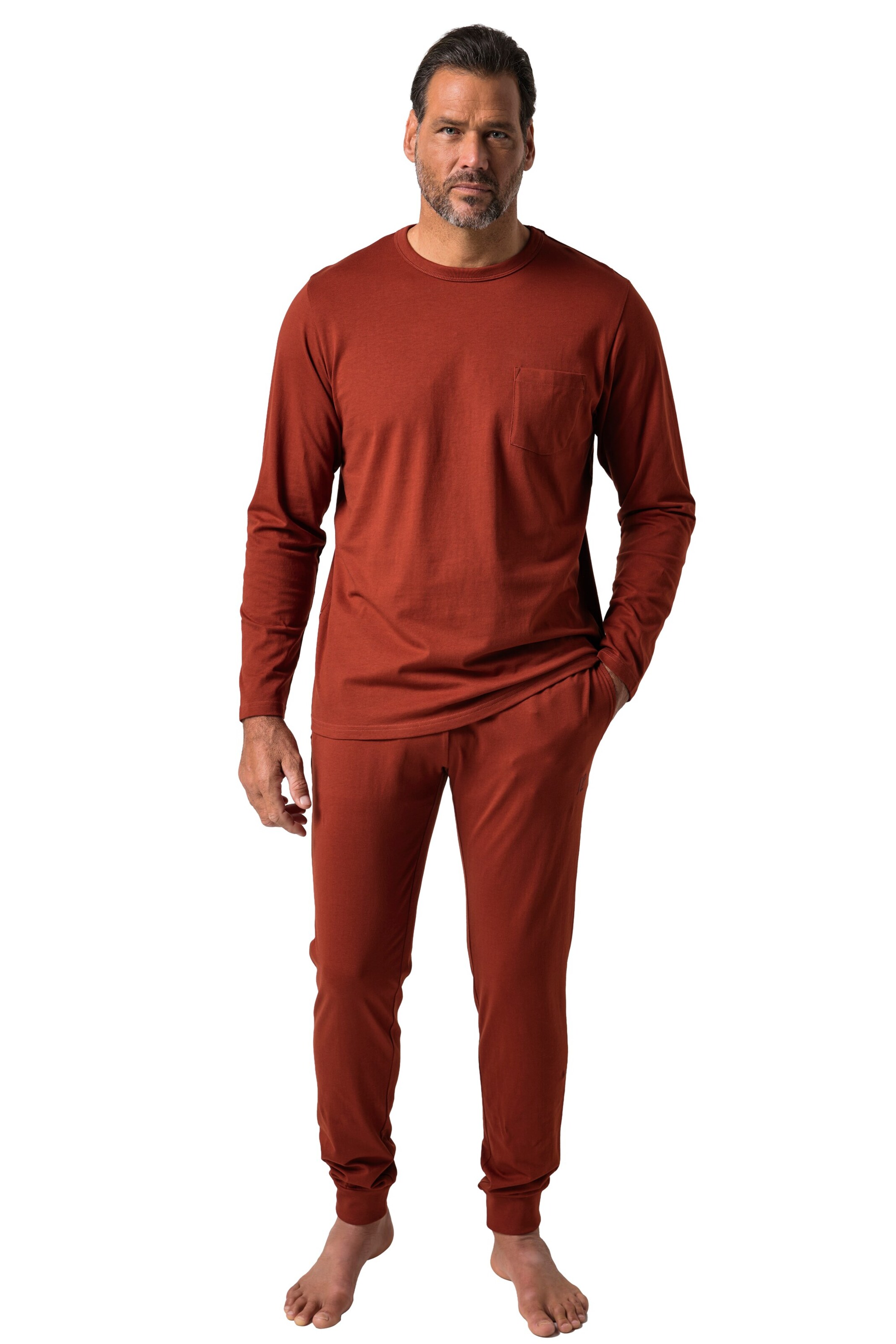 JP1880 Pyjama in Rot: Vorderseite
