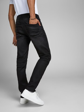 JACK & JONES Regular Jeans 'Mike' in Schwarz