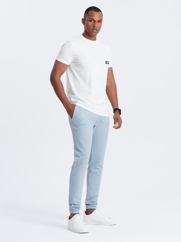 Ombre Regular Outdoor trousers in Blue: front