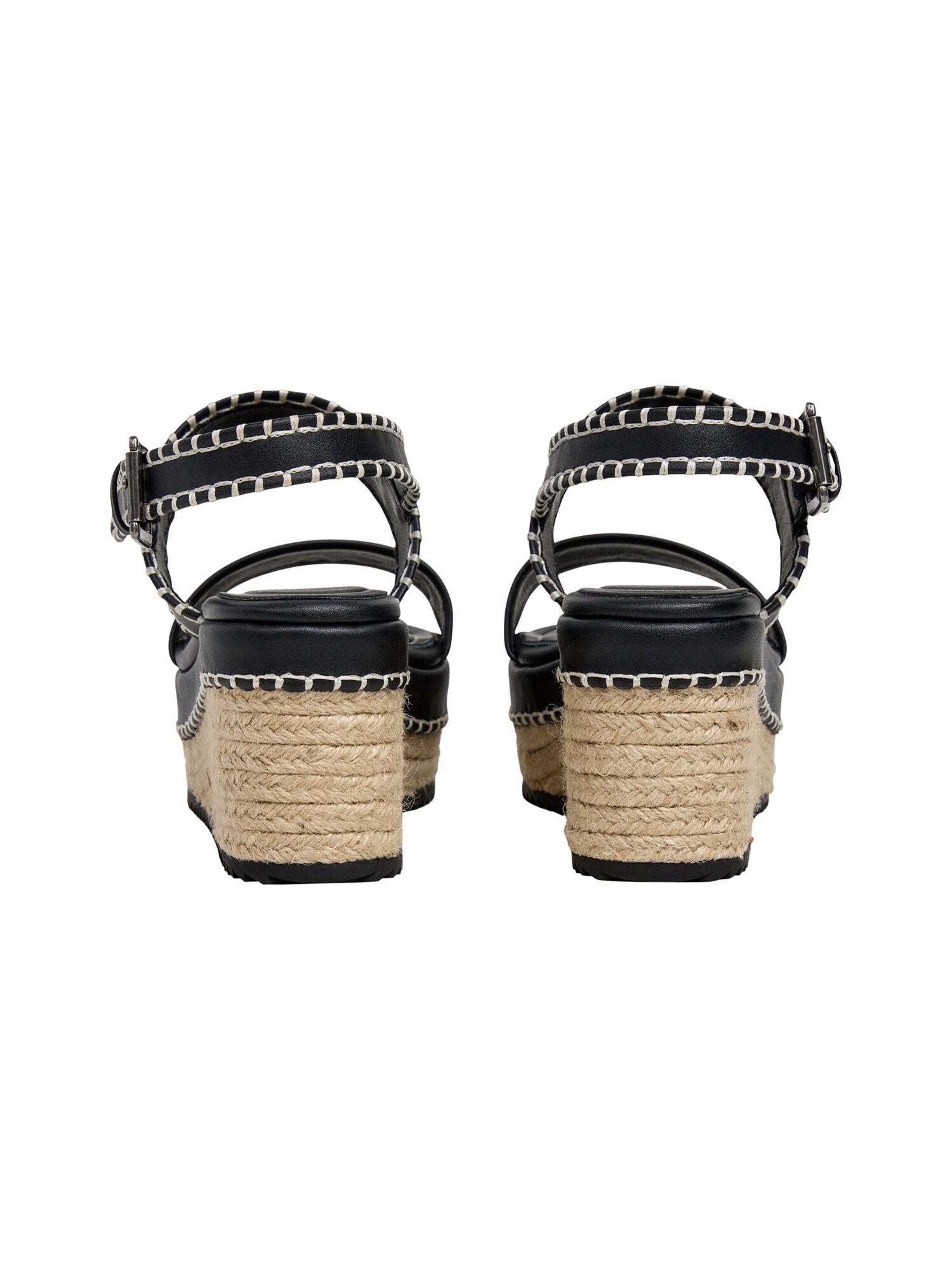 Sandalo con cinturino 'BILLIE LOG' di Pepe Jeans in nero