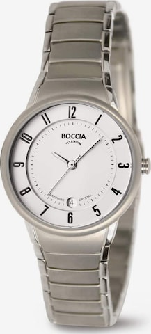 Boccia Titanium Analog Watch in Grey: front