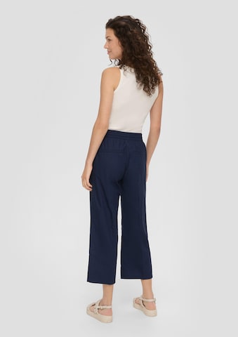 s.Oliver Loosefit Broek in Blauw