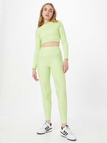 Onzie Skinny Sportovní kalhoty 'Selenite' – zelená