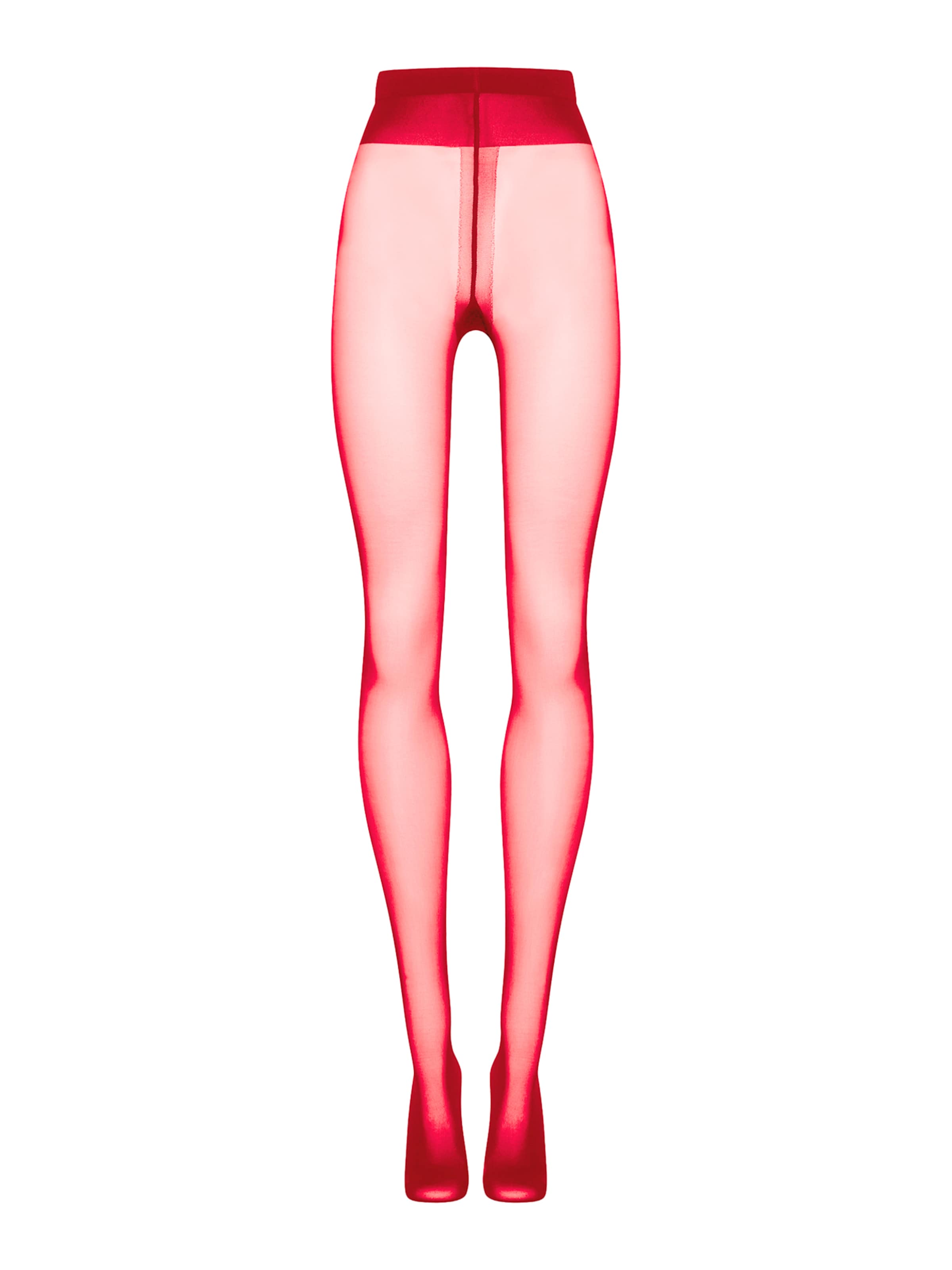 Wolford - Collants finos 'Individual' em vermelho: frente