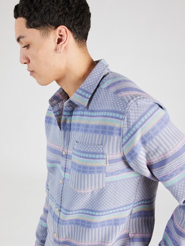 Iriedaily Regular fit Button Up Shirt 'Vintachi' in Blue