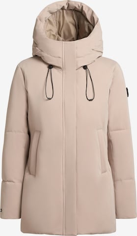khujo Winter Coat 'Allap' in Beige: front