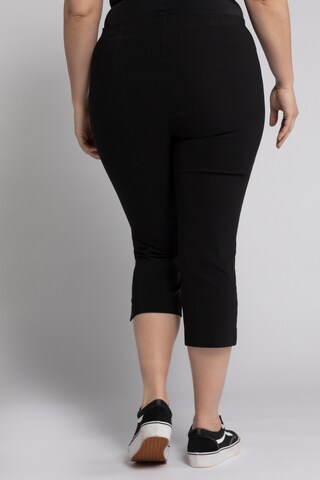 Coupe slim Pantalon Ulla Popken en noir