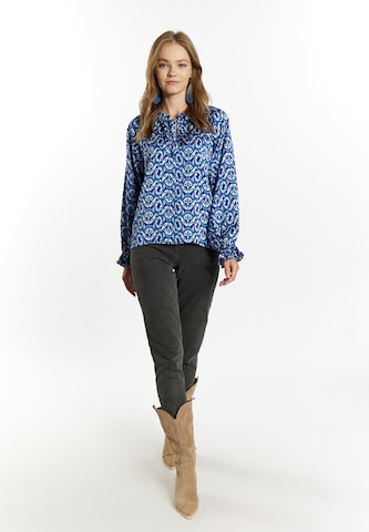 IZIA Blouse in Blauw