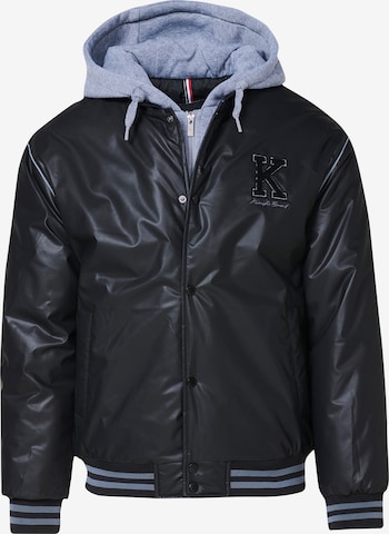 melns KOROSHI Starpsezonu jaka: no priekšpuses