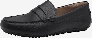 Mocassin Tamaris en noir : devant