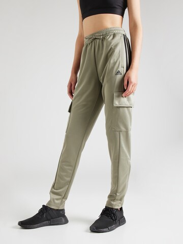 ADIDAS SPORTSWEAR Regular Sports trousers 'Tiro ' in Green: front