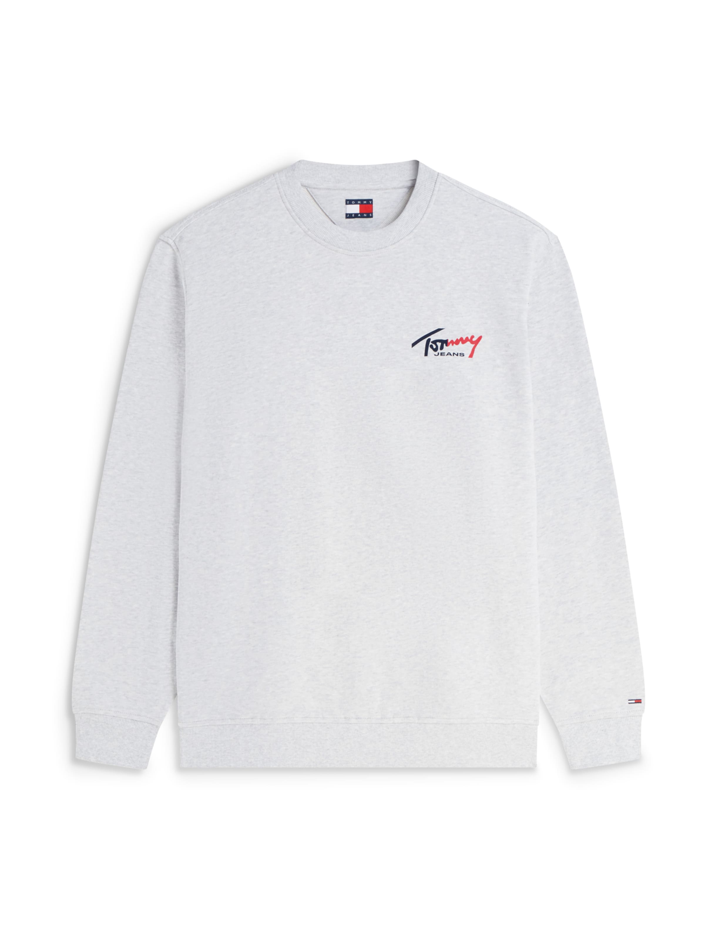 Tommy Jeans Collegepaita 'ENTRY' värissä harmaa: etupuoli