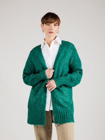 Kaffe Knit cardigan 'Alioma' in Green: front