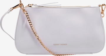 GERRY WEBER - Mala de ombro 'Festive' em branco: frente