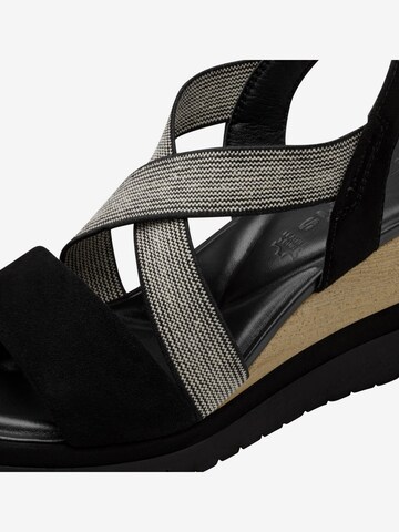 TAMARIS Sandals in Black