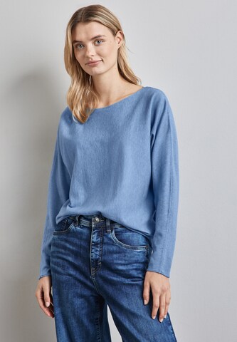 STREET ONE Pullover in Blau: Vorderseite