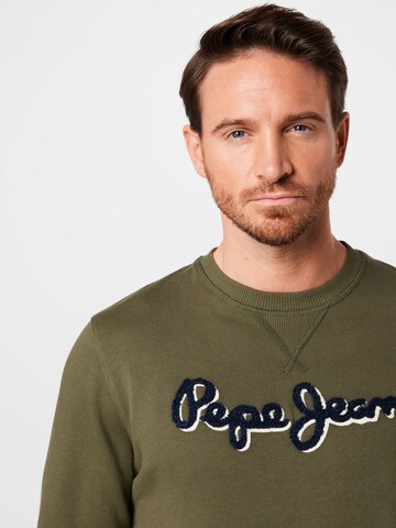 Pepe Jeans Sweatshirt 'LAMONT' in Green