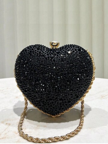 Tomshop24-7 Clutch 'Herz' in Black
