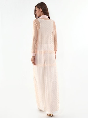 MSN Collection - Vestido de praia em rosa