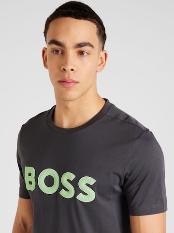 BOSS Green T-Shirt in Grau