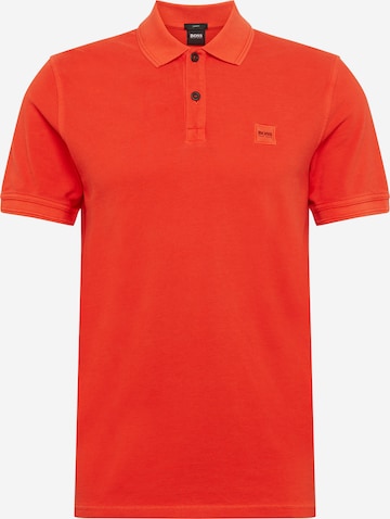 BOSS Orange Poloshirt 'Prime' in Rot: predná strana