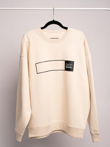 HEY KOLLEGA! Oversizepullover‌‌‌‌‌ in Weiß