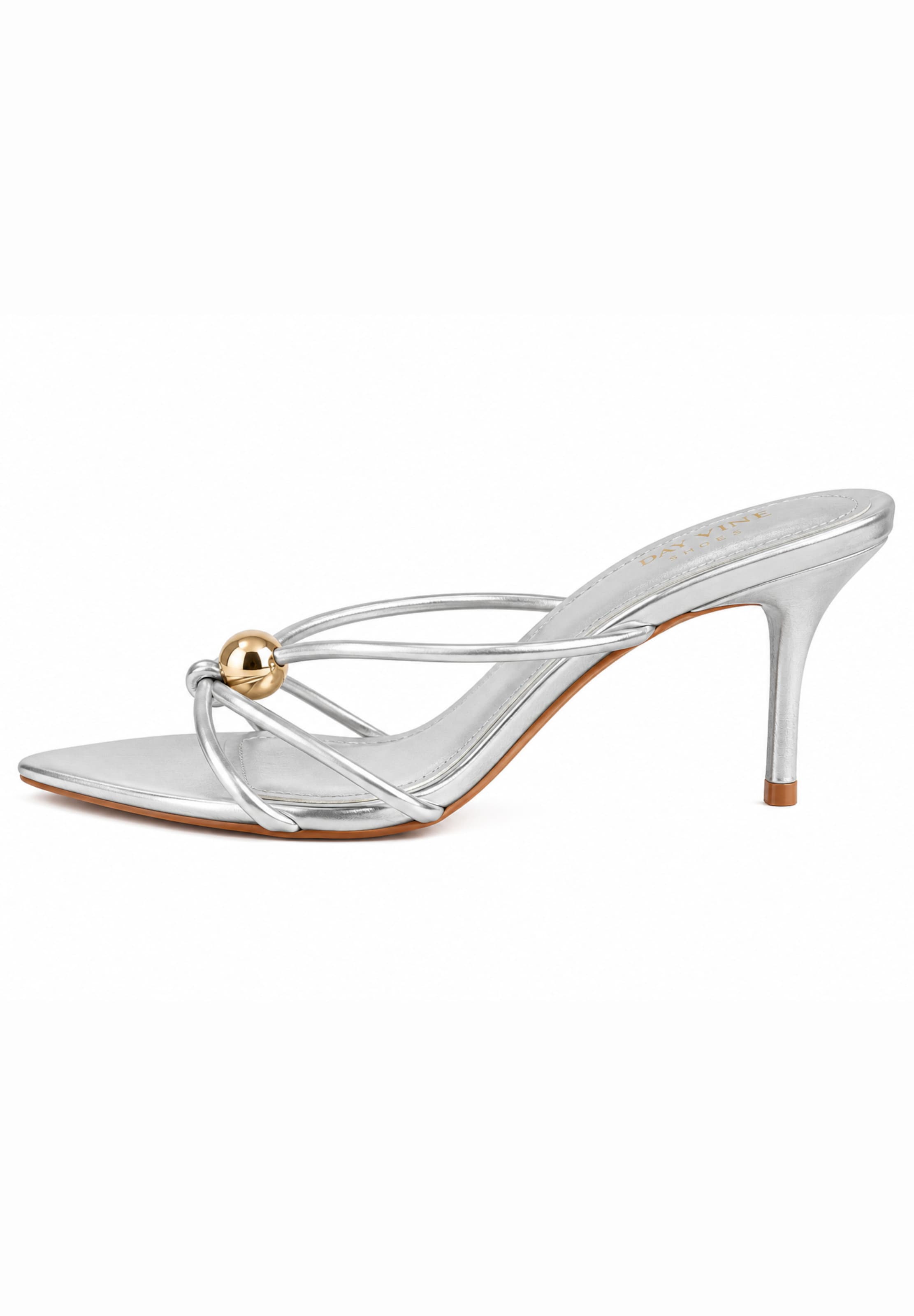 Elara Sandal in Silver