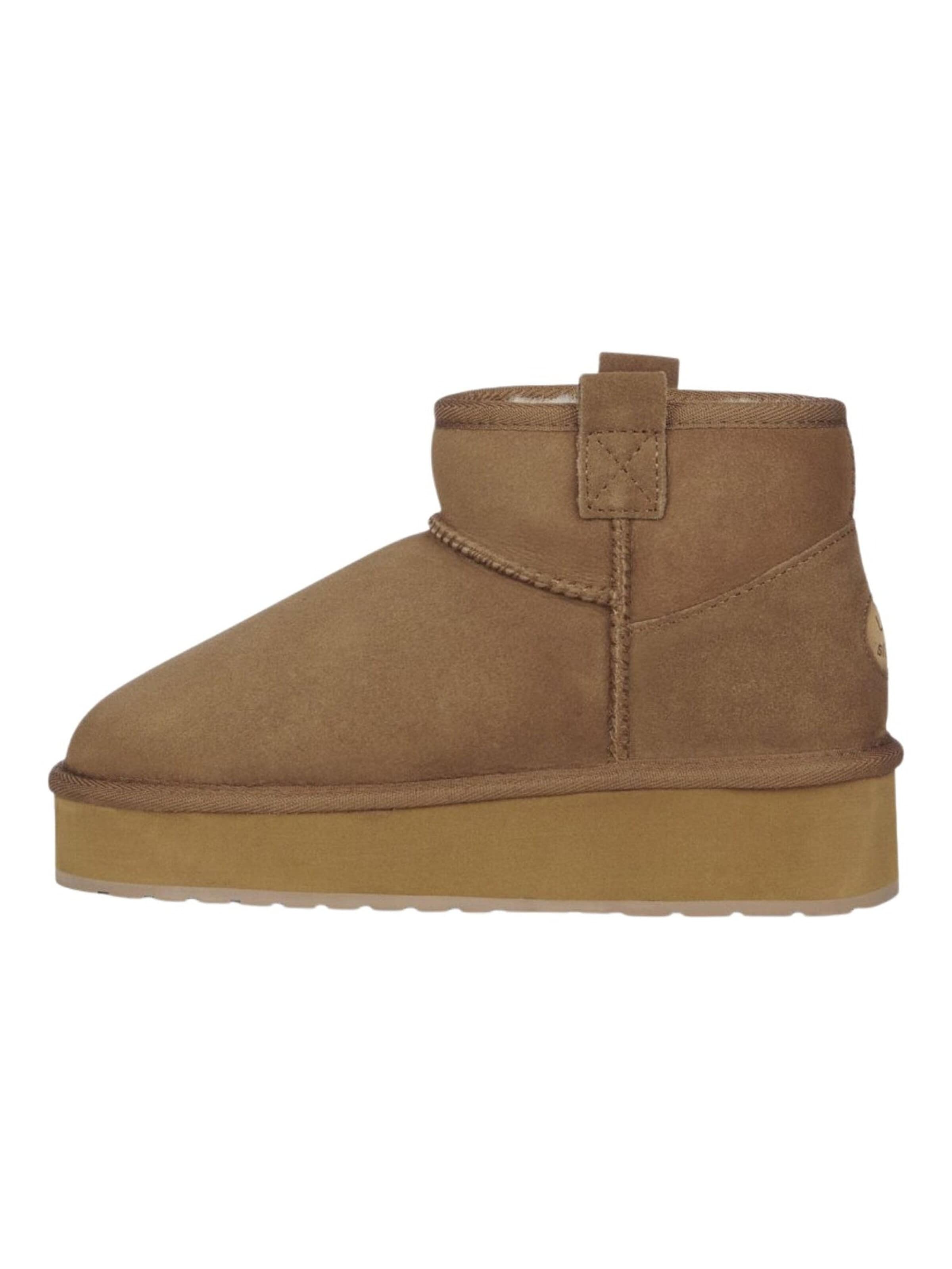 Boots 'Tronchetto Emu' di EMU AUSTRALIA in marrone: frontale