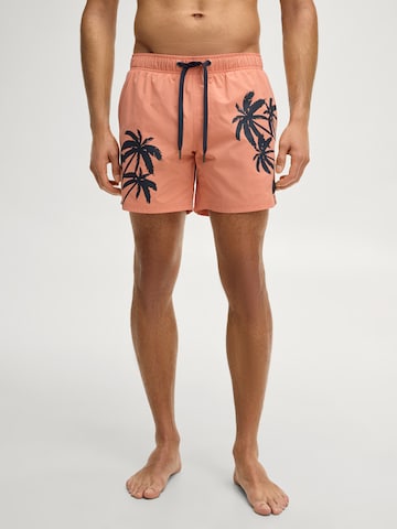 JOOP! Jeans Badehose in Orange: Vorderseite