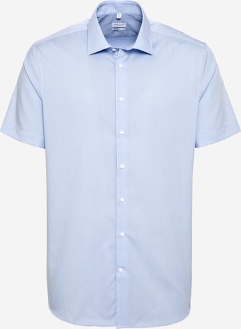 SEIDENSTICKER - Camisa em azul: frente