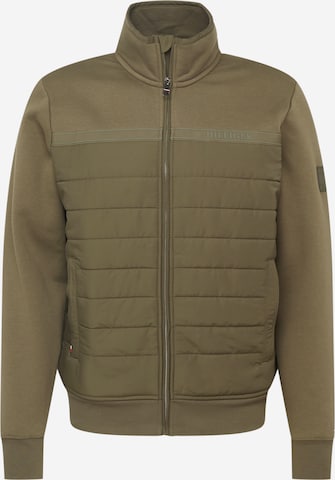 TOMMY HILFIGER - Chaqueta de entretiempo en verde: frente