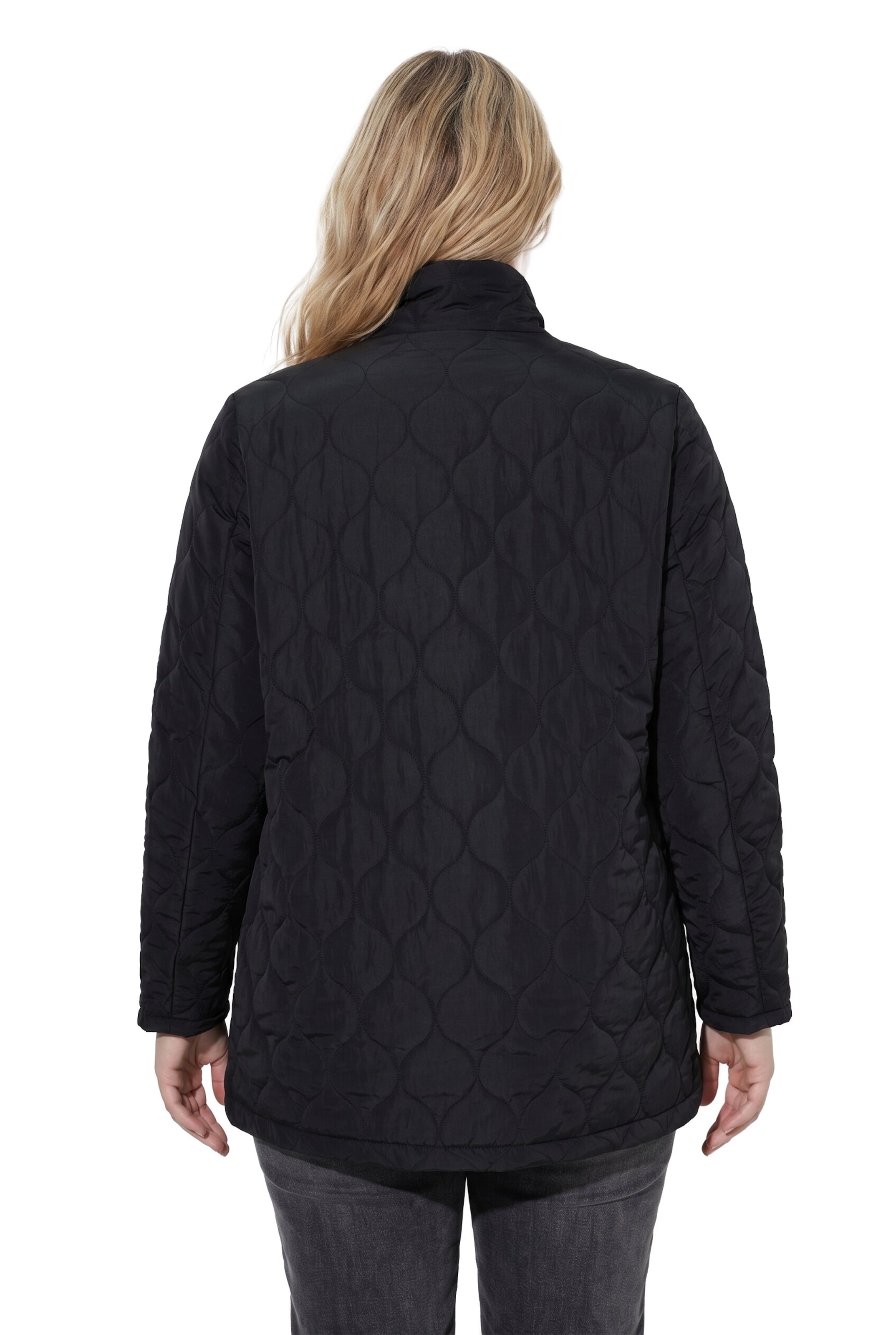 Ulla Popken Between-season jacket in Black