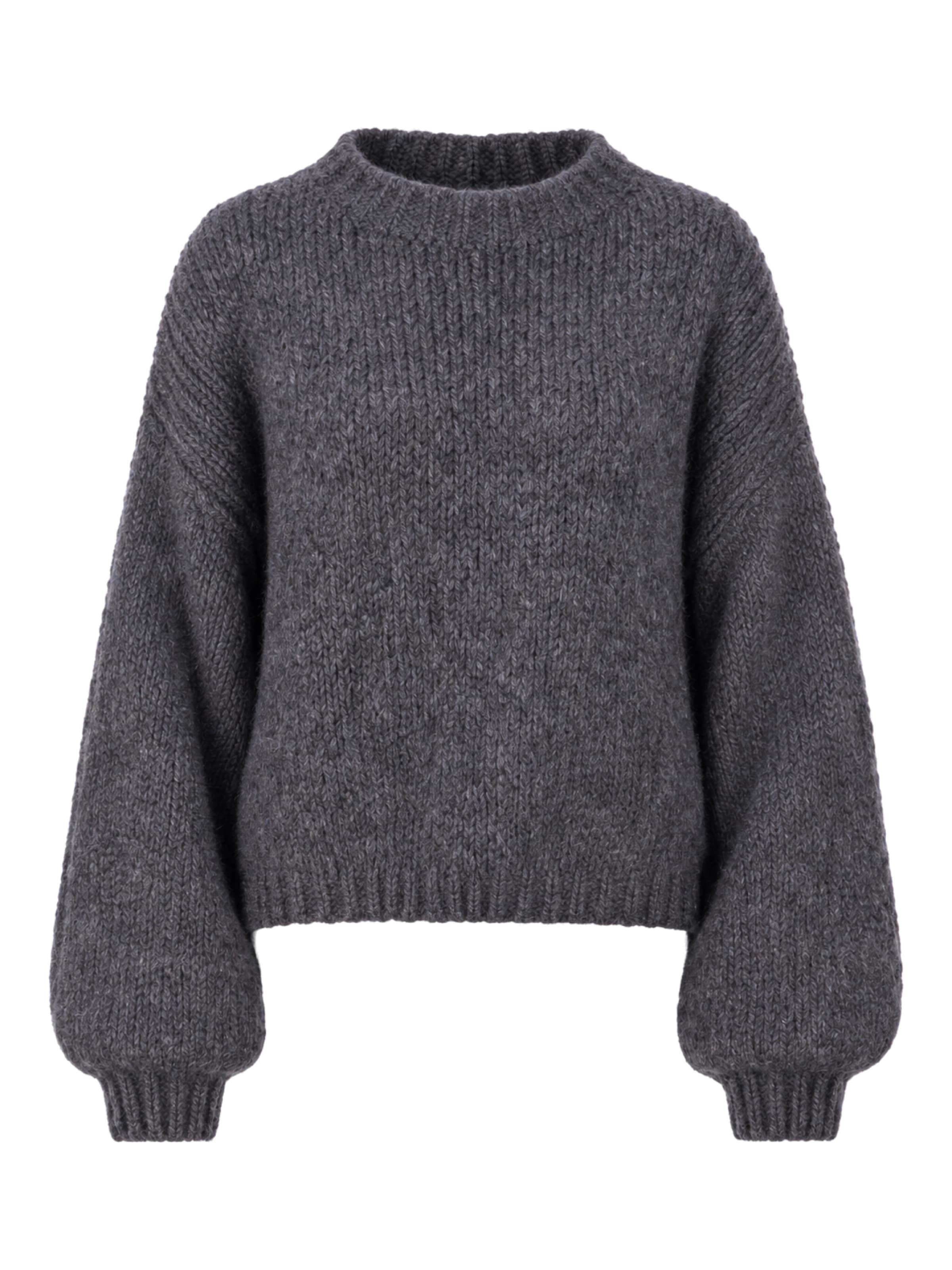 Seasons of April Sweater 'Adelina' in XS-XL in Anthracite, Item view