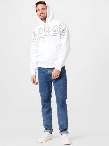 LACOSTE Sweatshirt in White