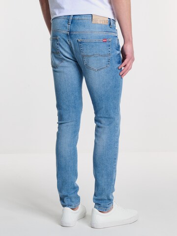 BIG STAR Slimfit Jeans 'Deric' in Blauw