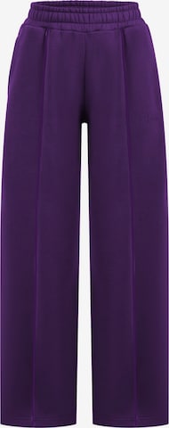 Loosefit Pantalon 'Siara' Smilodox en violet : devant