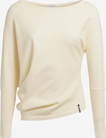 khujo Sweater 'Shea' in Yellow: front