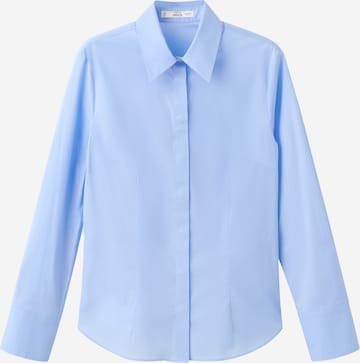 MANGO Blouse 'SOFIA' in Blue: front