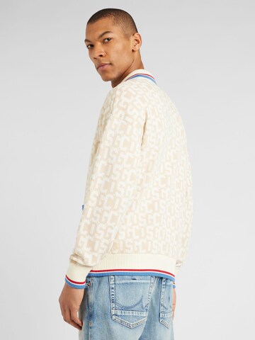 GCDS Knit Cardigan in White