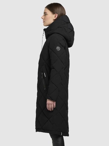 khujo Winter Coat ' ANTE ' in Black