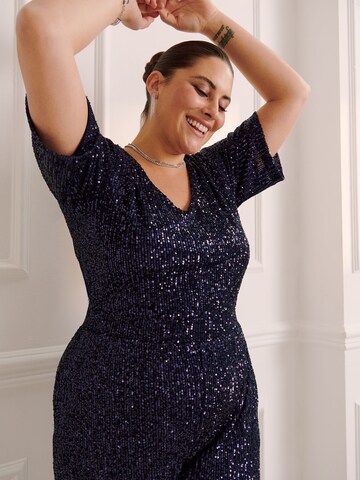 Guido Maria Kretschmer Curvy Overall in Blau